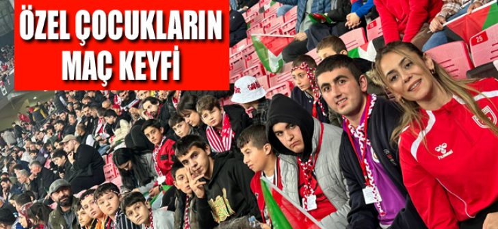 Özel Çocukların Maç Keyfi