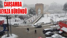 Çarşamba Beyaza Büründü