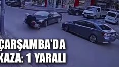 Çarşamba’da Kaza: 1 Yaralı
