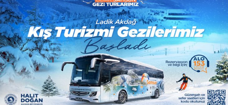 Odak Samsun Otobüsleri İle Kışın Rota “ Ladik Akdağ”