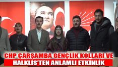 CHP Çarşamba Gençlik Kolları ve Halklis’ten Anlamlı Etkinlik