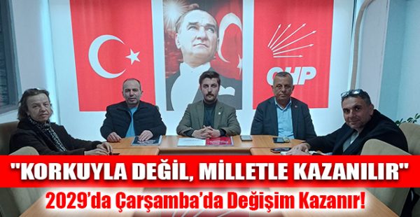 “Korkuyla Değil, Milletle Kazanılır”