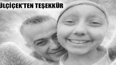 Gülçiçek’ten Teşekkür