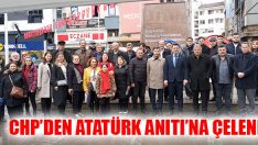 CHP’den Atatürk Anıtı’na Çelenk