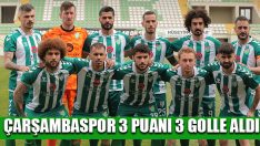 Çarşambaspor 3 Puanı 3 Golle Aldı