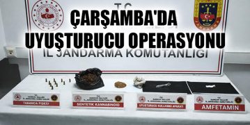 Çarşamba’da Uyuşturucu Operasyonu