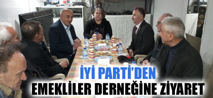 İYİ Parti’den Emekliler Derneğine Ziyaret