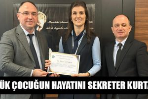 Küçük Çocuğun Hayatını Sekreter Kurtardı