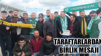 Taraftarlardan Birlik Mesajı
