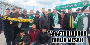 Taraftarlardan Birlik Mesajı