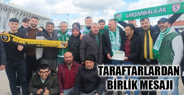 Taraftarlardan Birlik Mesajı