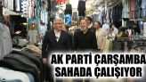 AK Parti Çarşamba Sahada Çalışıyor