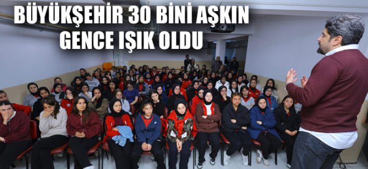 Büyükşehir 30 Bini Aşkın Gence Işık Oldu