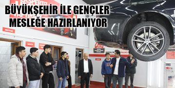 Büyükşehir İle Gençler Mesleğe Hazırlanıyor