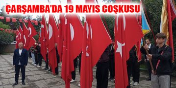 Çarşamba’da 19 Mayıs Coşkusu