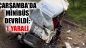 Çarşamba’da Minibüs Devrildi: 1 Yaralı