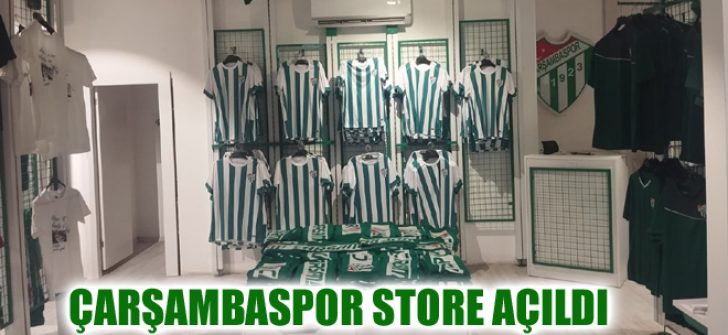Çarşambaspor Store Açıldı