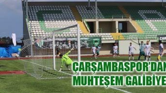 Çarşambaspor’dan Muhteşem Galibiyet