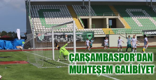 Çarşambaspor’dan Muhteşem Galibiyet