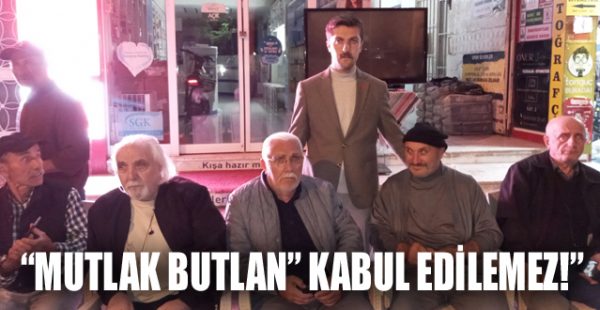 “Mutlak Butlan” Kabul Edilemez!