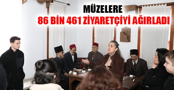 Müzelere 86 Bin 461 Ziyaretçiyi Ağırladı