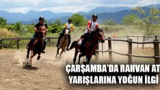Çarşamba’da Rahvan At Yarışlarına Yoğun İlgi