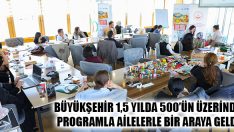 Büyükşehir 1,5 Yılda 500’ün Üzerinde Programla Ailelerle Bir Araya Geldi
