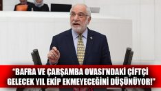 “Bafra ve Çarşamba Ovası’ndaki Çiftçi Gelecek Yıl Ekip Ekmeyeceğini Düşünüyor!”