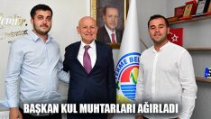Başkan Kul Muhtarları Ağırladı