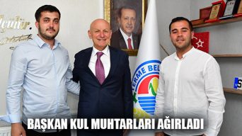 Başkan Kul Muhtarları Ağırladı