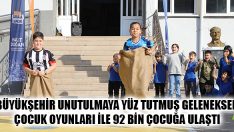 Büyükşehir Unutulmaya Yüz Tutmuş Geleneksel Çocuk Oyunları İle 92 Bin Çocuğa Ulaştı