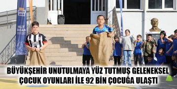 Büyükşehir Unutulmaya Yüz Tutmuş Geleneksel Çocuk Oyunları İle 92 Bin Çocuğa Ulaştı