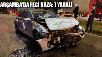 Çarşamba’da Feci Kaza: 7 Yaralı