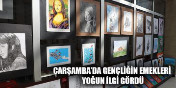 Çarşamba’da Gençliğin Emekleri Yoğun İlgi Gördü