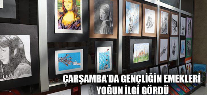 Çarşamba’da Gençliğin Emekleri Yoğun İlgi Gördü