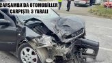 Çarşamba’da Otomobiller Çarpıştı: 3 Yaralı