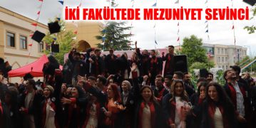 İki Fakültede Mezuniyet Sevinci