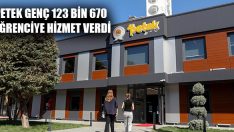 Petek Genç 123 Bin 670 Öğrenciye Hizmet Verdi