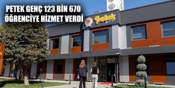 Petek Genç 123 Bin 670 Öğrenciye Hizmet Verdi