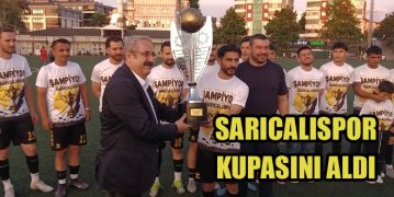 Sarıcalıspor Kupasını Aldı