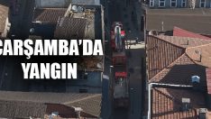 Çarşamba’da Yangın