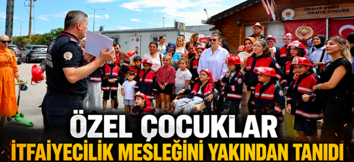 Özel Çocuklar İtfaiyecilik Mesleğini Yakından Tanıdı
