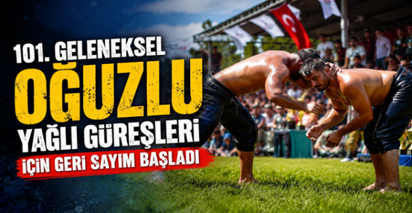 101. Geleneksel Oğuzlu Yağlı Güreşleri İçin Geri Sayım Başladı