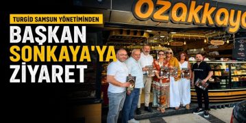 TURGİD Samsun Yönetiminden Başkan Sonkaya’ya Ziyaret