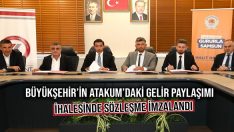 Büyükşehir’in Atakum’daki Gelir Paylaşımı İhalesinde Sözleşme İmzalandı