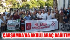 Çarşamba’da Akülü Araç Dağıtımı