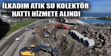 İlkadım Atık Su Kolektör Hattı Hizmete Alındı