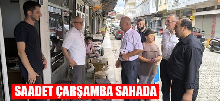 Saadet Çarşamba Sahada