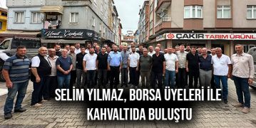 Selim Yılmaz, Borsa Üyeleri İle Kahvaltıda Buluştu