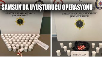 Samsun’da Uyuşturucu Operasyonu